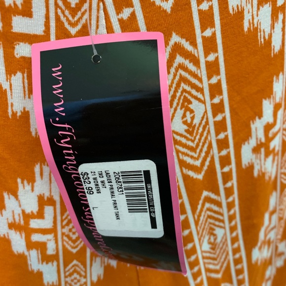 NWT UT Longhorn game Aztec top TEAM COLORS coop - Picture 5 of 7